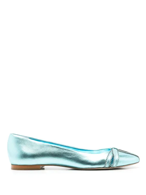 Ballerines Pati en cuir - Sarah Chofakian - Modalova