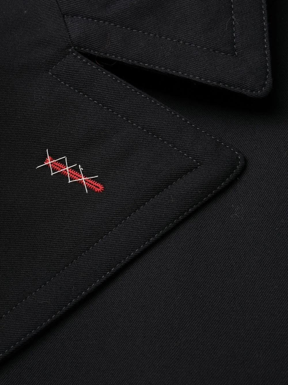 Maison Margiela double-breasted Wool Trench Coat - Farfetch