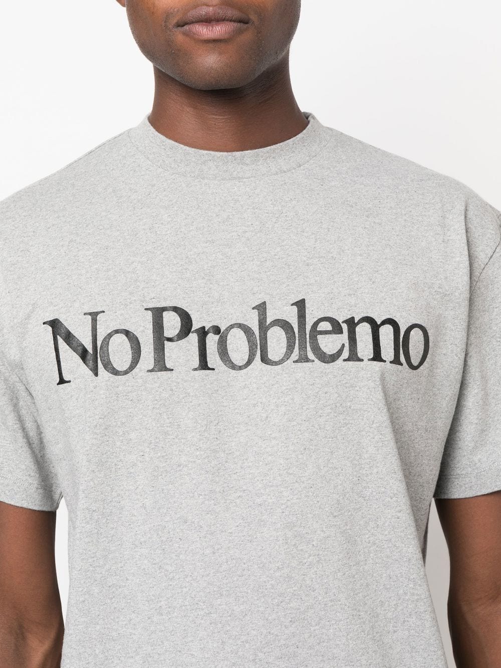 Aries No Problemo Logo T-shirt - Farfetch