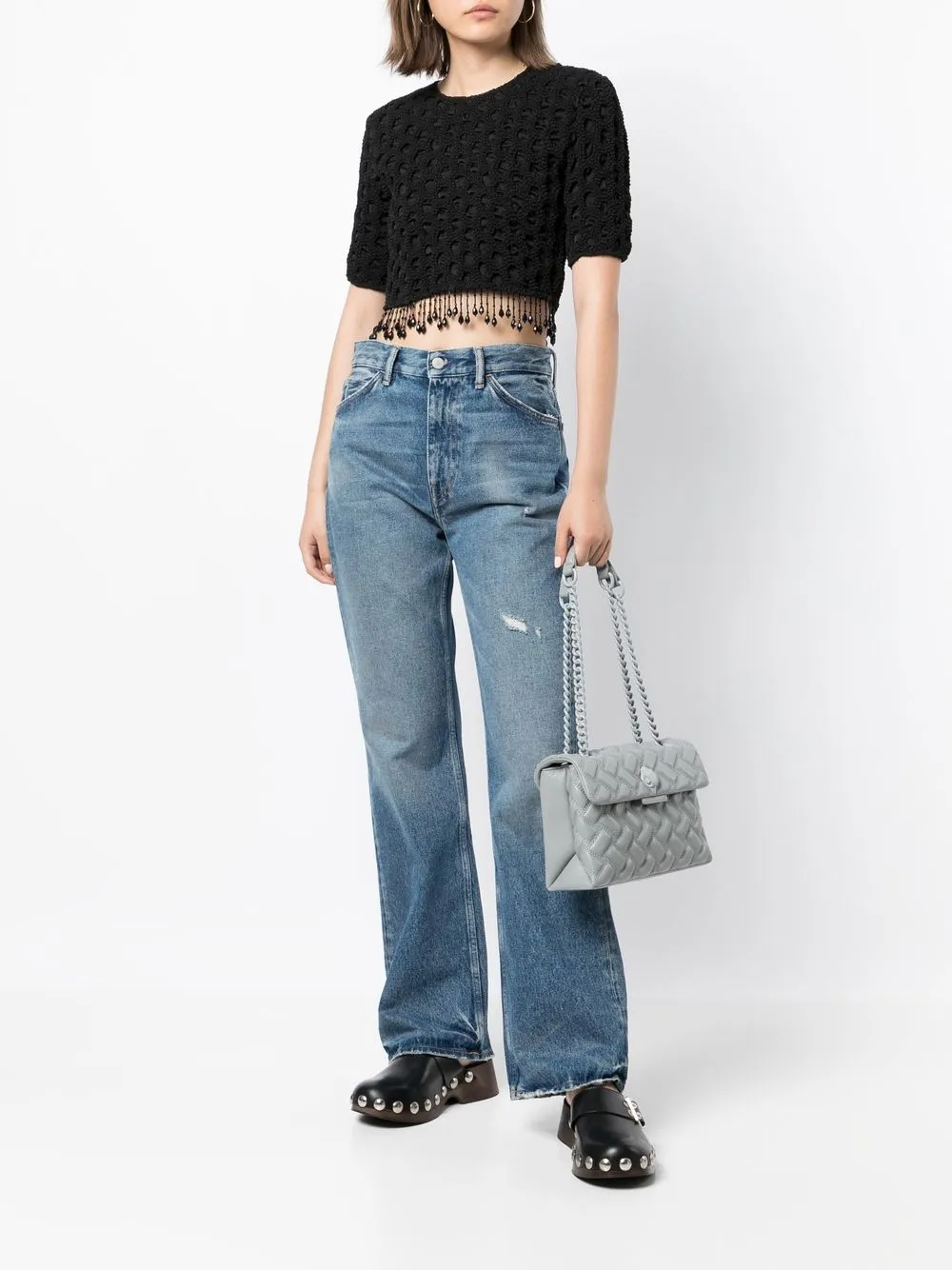 Kurt Geiger London Kensington schoudertas - Grijs
