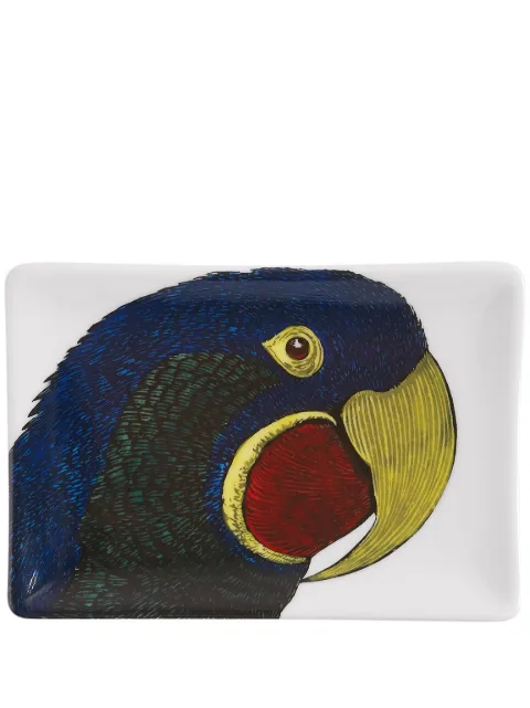 Fornasetti cenicero de porcelana Pappagallo 