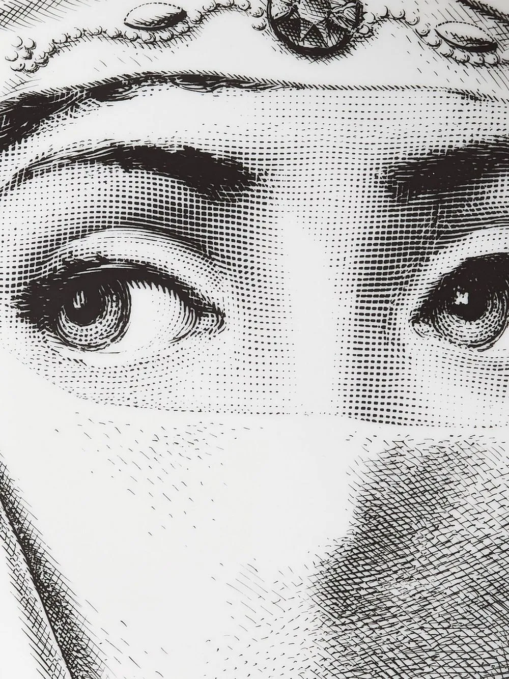 Fornasetti Tema e Variazioni n.84 ウォールプレート | ホワイト