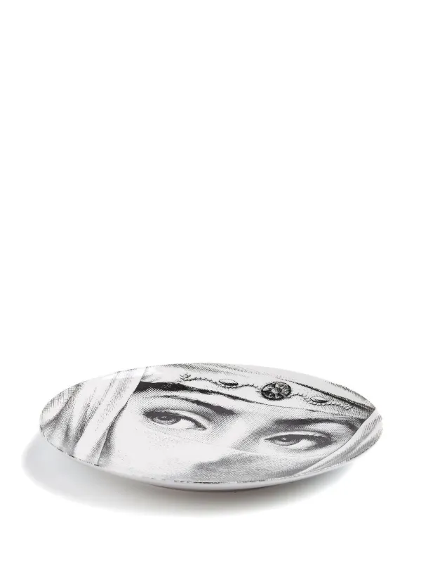 Fornasetti Tema e Variazioni n.84 ウォールプレート | ホワイト