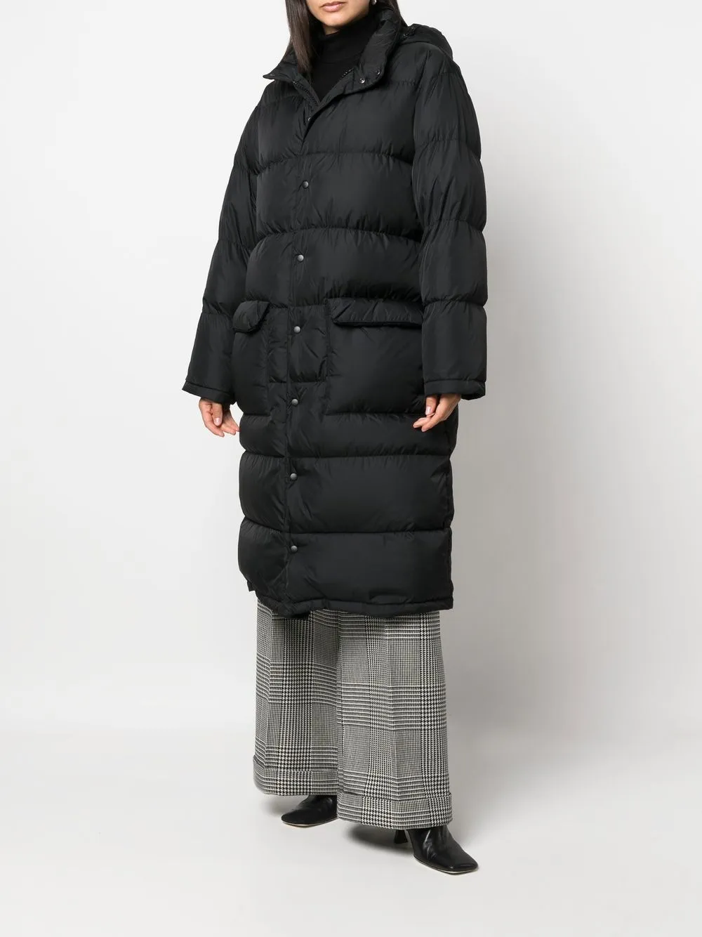 ASPESI Parka met capuchon - Zwart