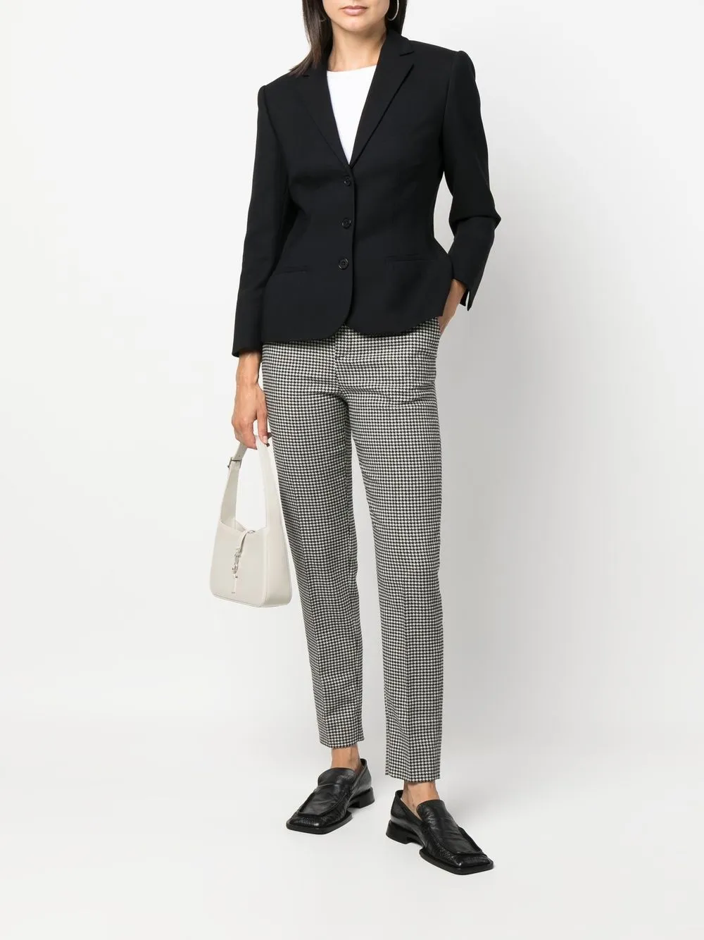 Ralph Lauren Collection Jack met enkele rij knopen - Zwart