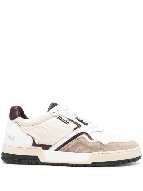 RHUDE embroidered-logo low-top sneakers