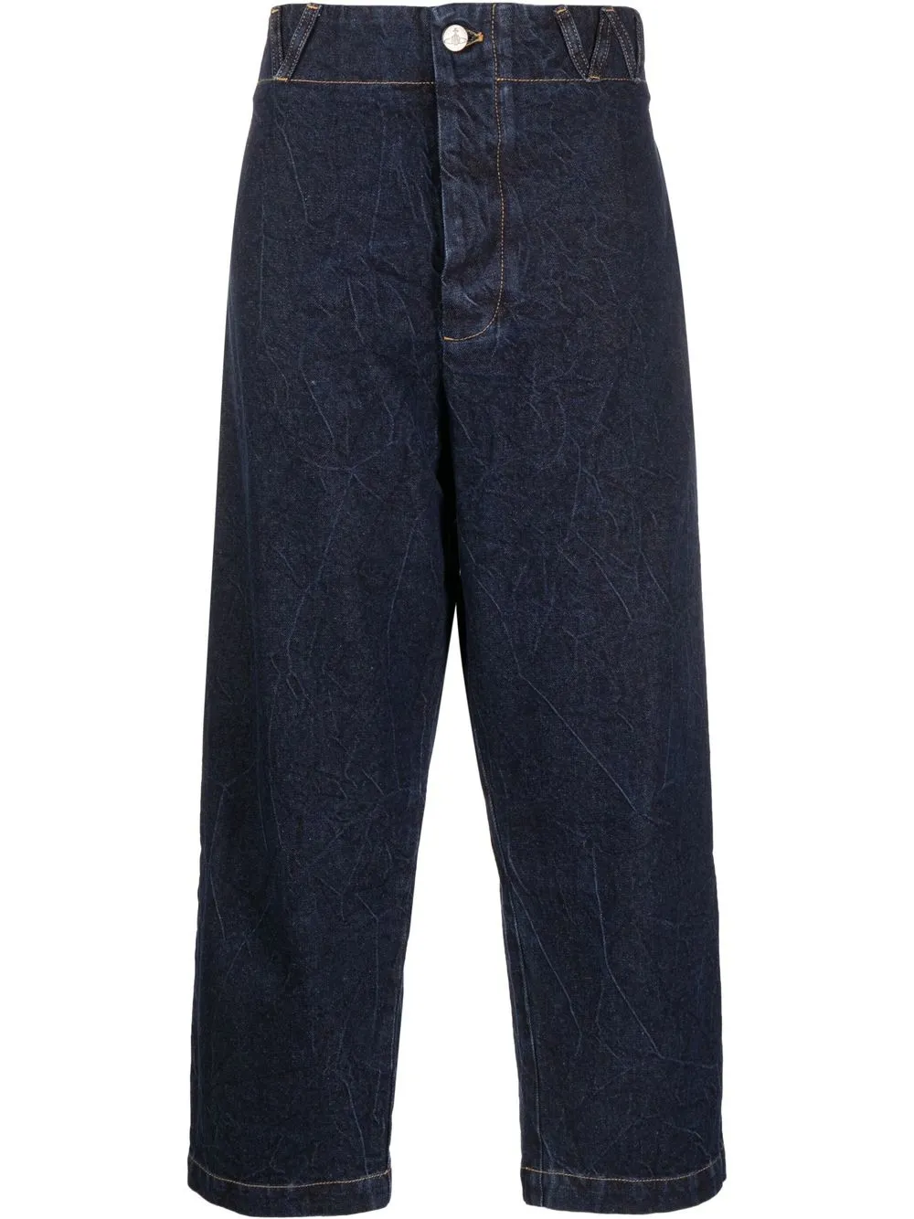 

Vivienne Westwood jeans anchos con bolsillos - Azul