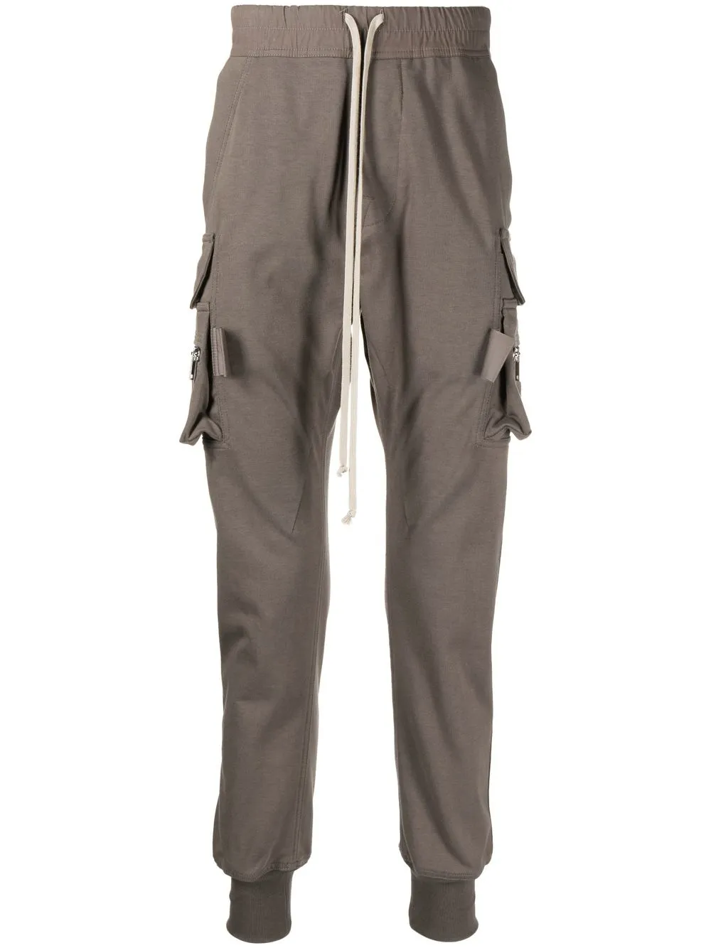 

Rick Owens drawstring cargo track pants - Brown