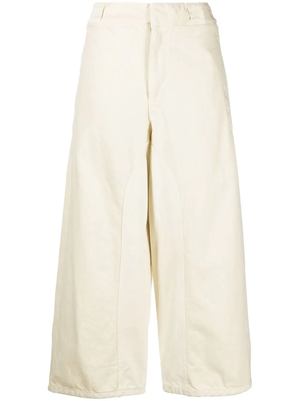 

Lemaire wide-leg cropped trousers - Neutrals