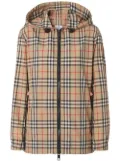Burberry Vintage Check hooded jacket - Neutrals