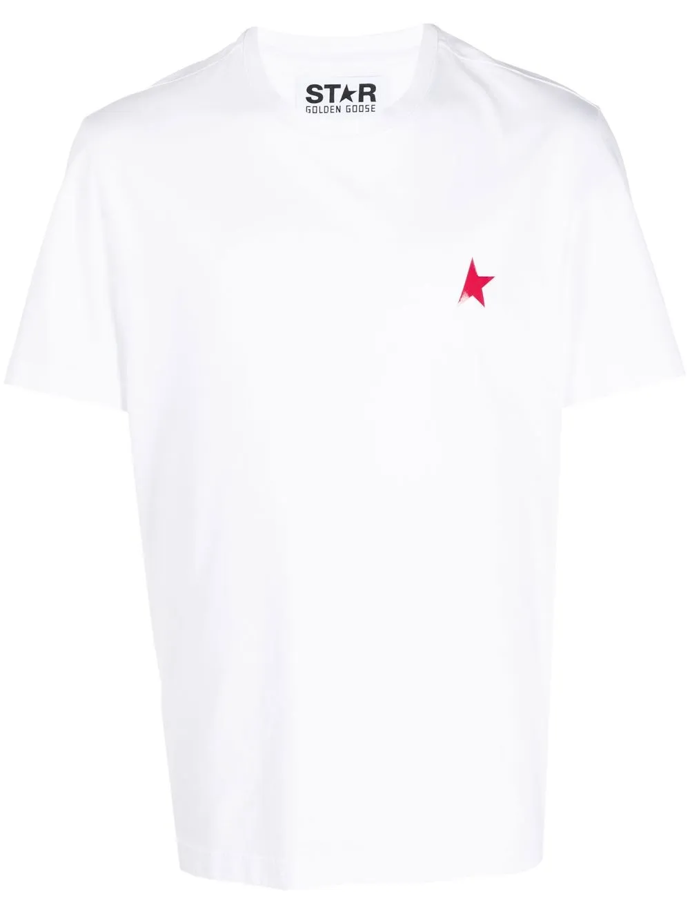

Golden Goose playera con estrellas estampadas - Blanco
