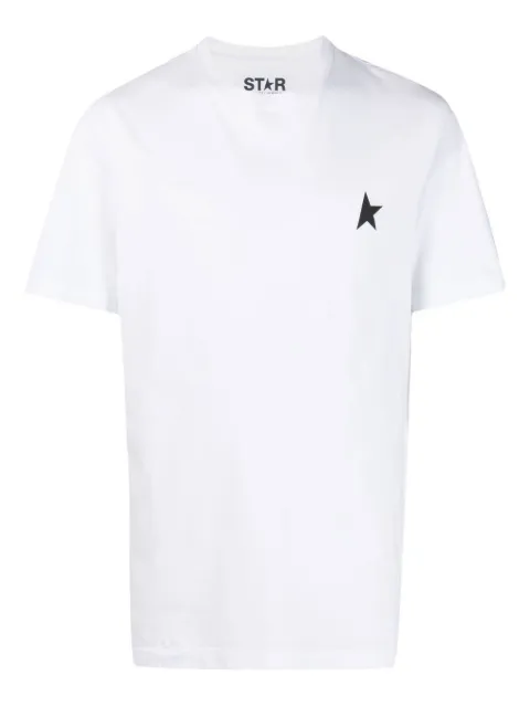 Golden Goose playera con cuello redondo