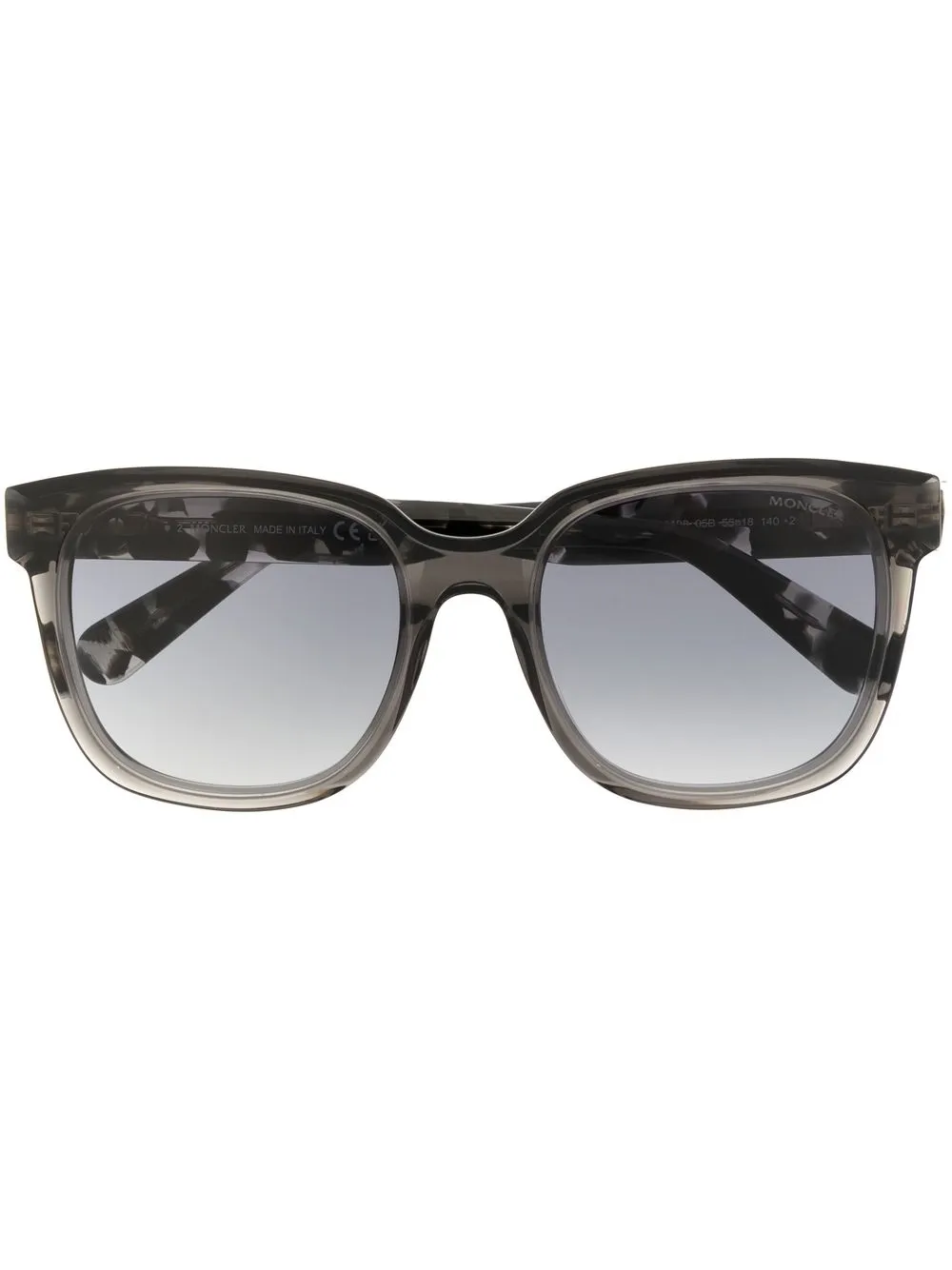 

Moncler Biobeam square-frame sunglasses - Black