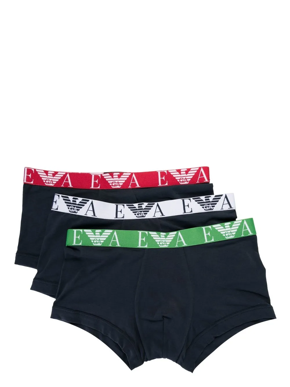 

Emporio Armani logo-waist boxer pants - Blue