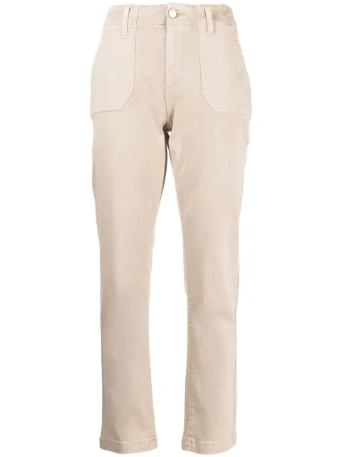 PAIGE tapered-leg denim jeans