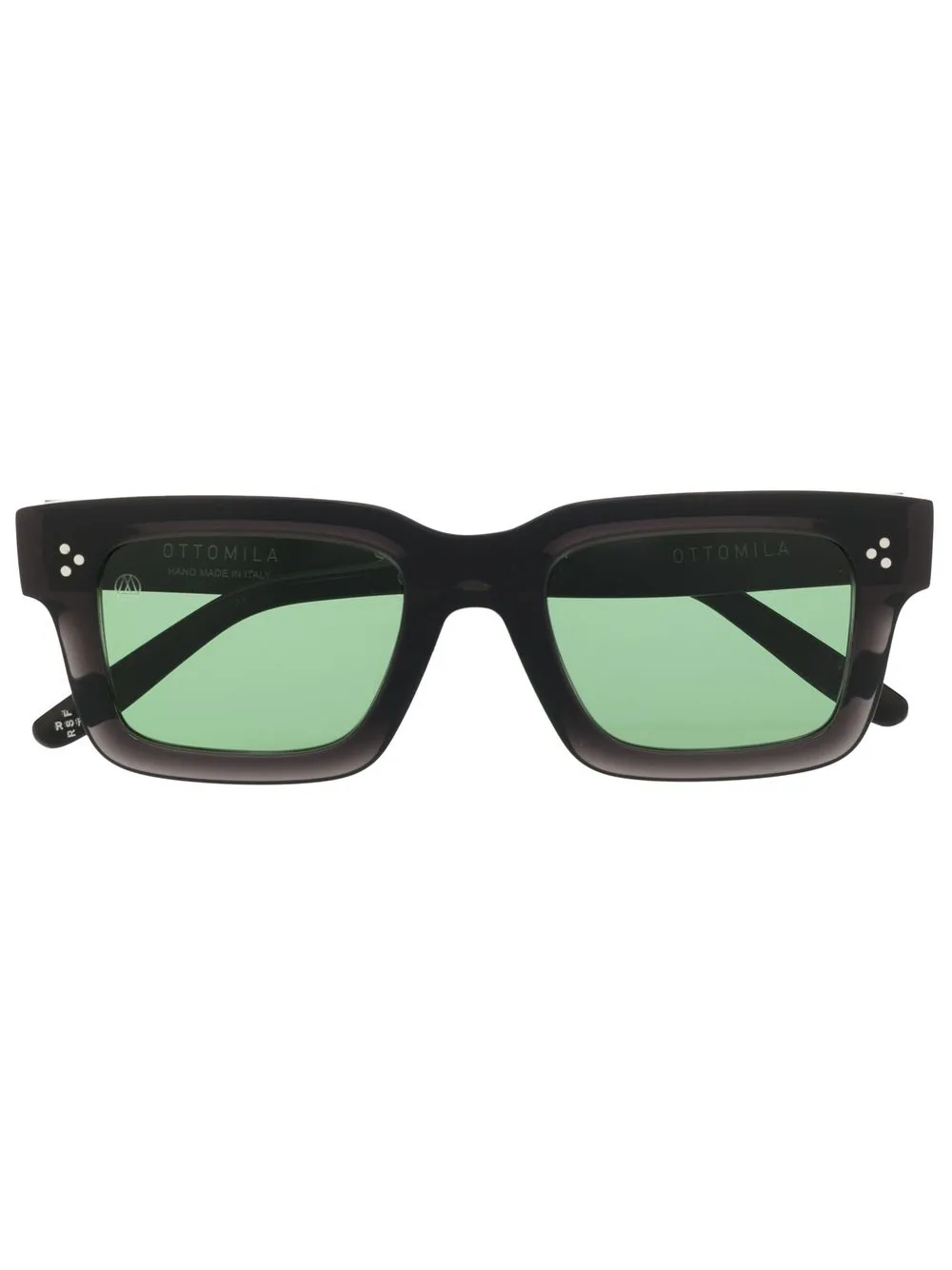 

Retrosuperfuture Stinger Tuxedo square-frame sunglasses - Black