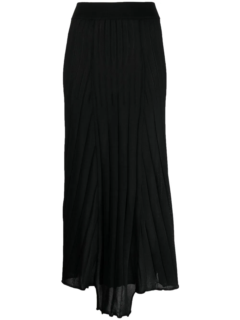 

Erika Cavallini long knit skirt - Black