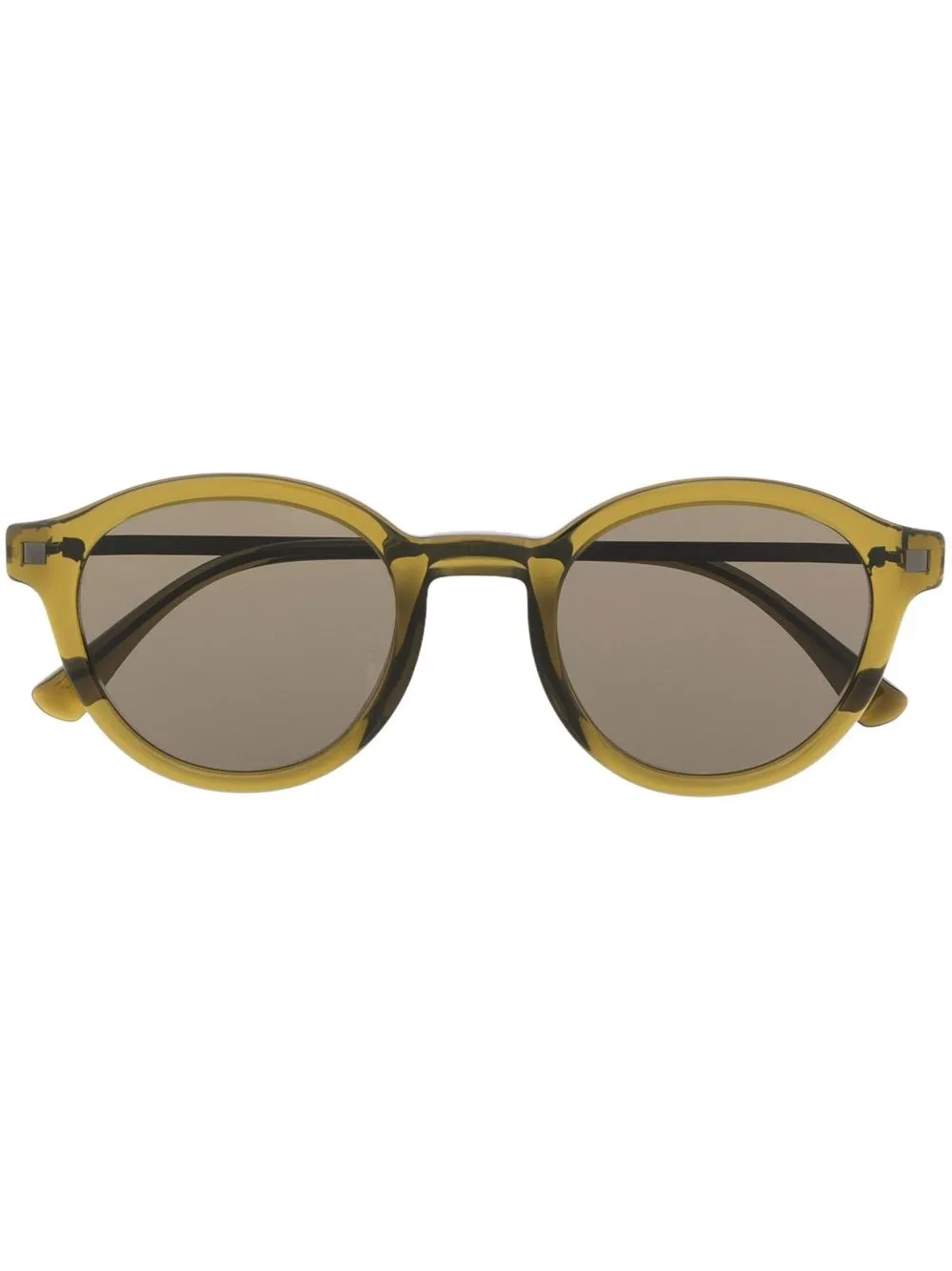 

Mykita lentes de sol con armazón redonda - Verde