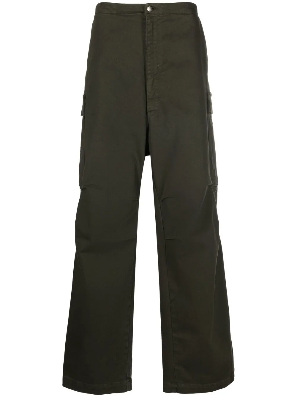 

Société Anonyme wide-leg cargo trousers - Green