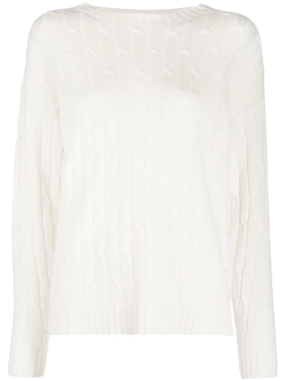 

Peserico ribbed wool-blend jumper - White