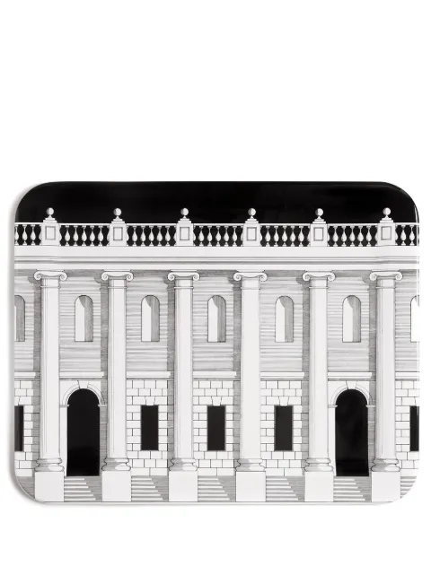 Fornasetti bandeja Casa Con Colonne de 48cmx60cm
