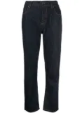 Missoni chevron-detail tapered jeans - Blue