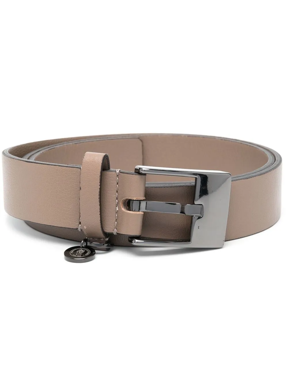 

Peserico leather buckle-fastening belt - Brown