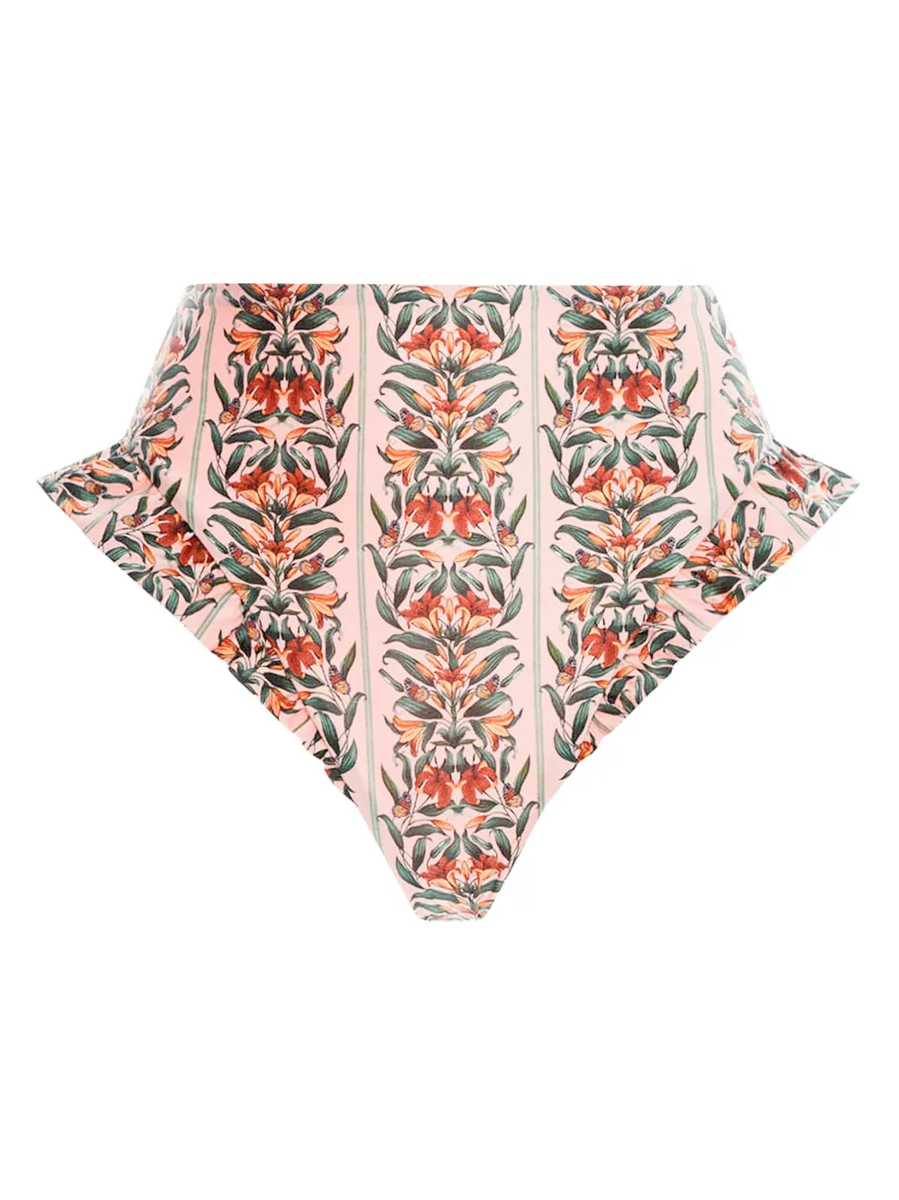 Agua By Agua Bendita Floral-pattern Bikini Bottom In Multi