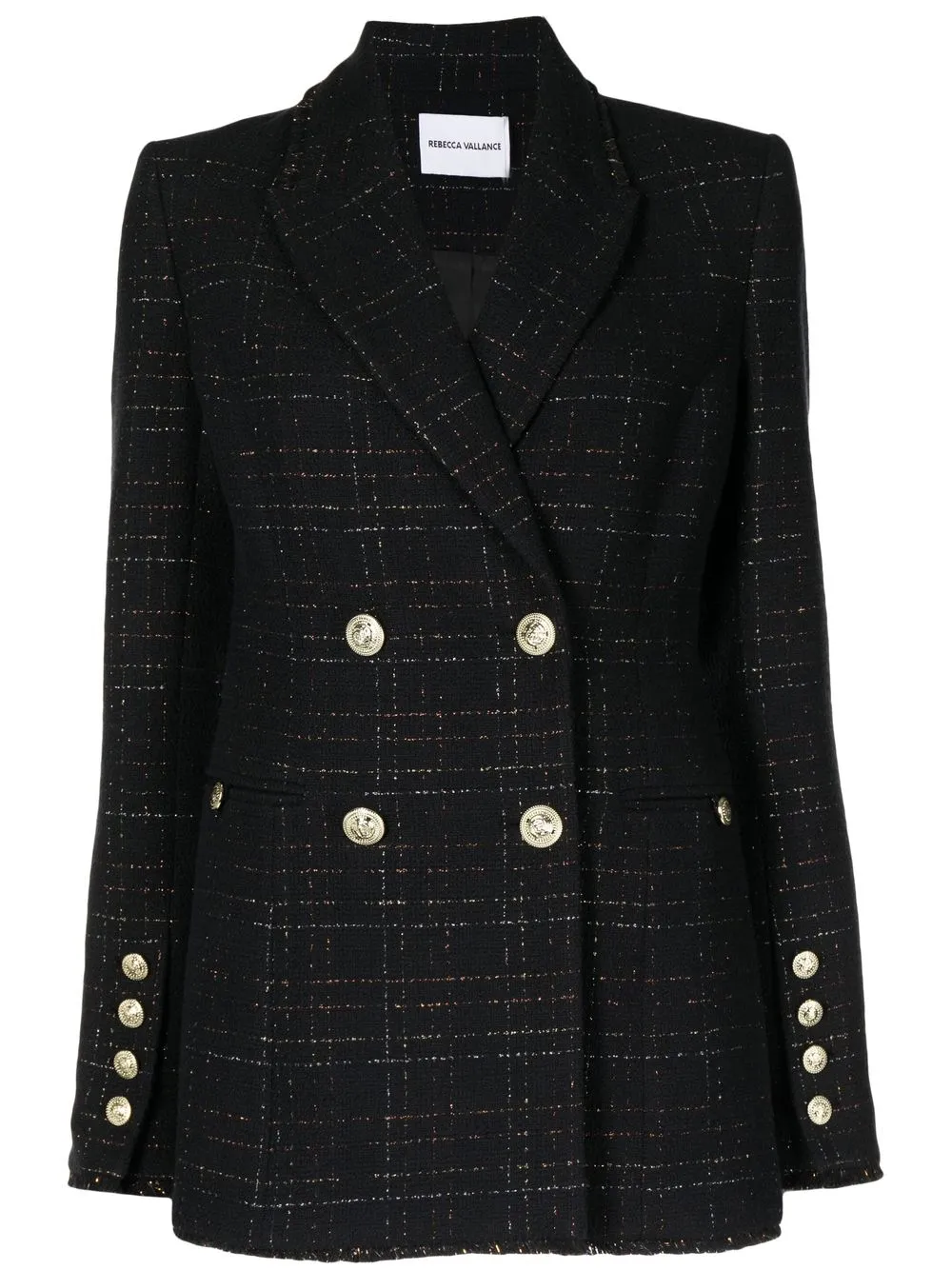 

Rebecca Vallance Louie double-breasted blazer - Black