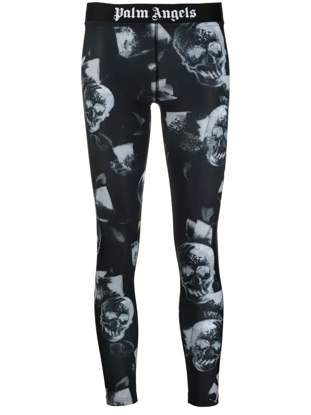 

Palm Angels skull-print leggings - Black