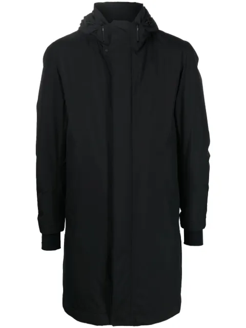 Herno hooded longline padded coat