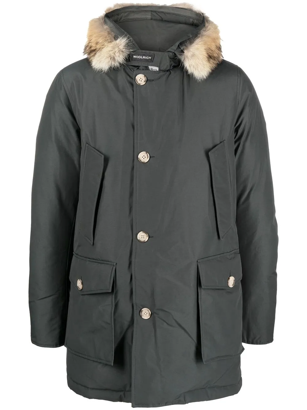 

Woolrich hooded parka coat - Grey