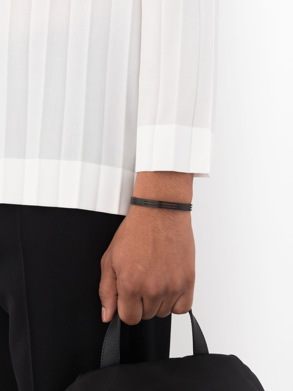 Le Gramme Armband - Zwart