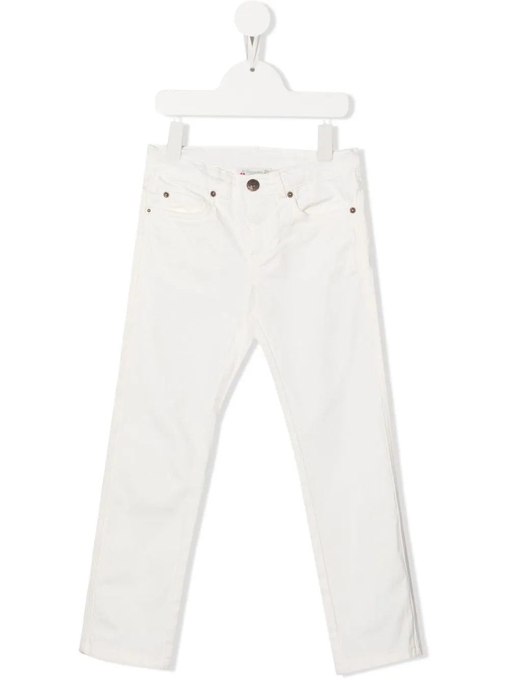 

Bonpoint Bonnie slim-cut trousers - White