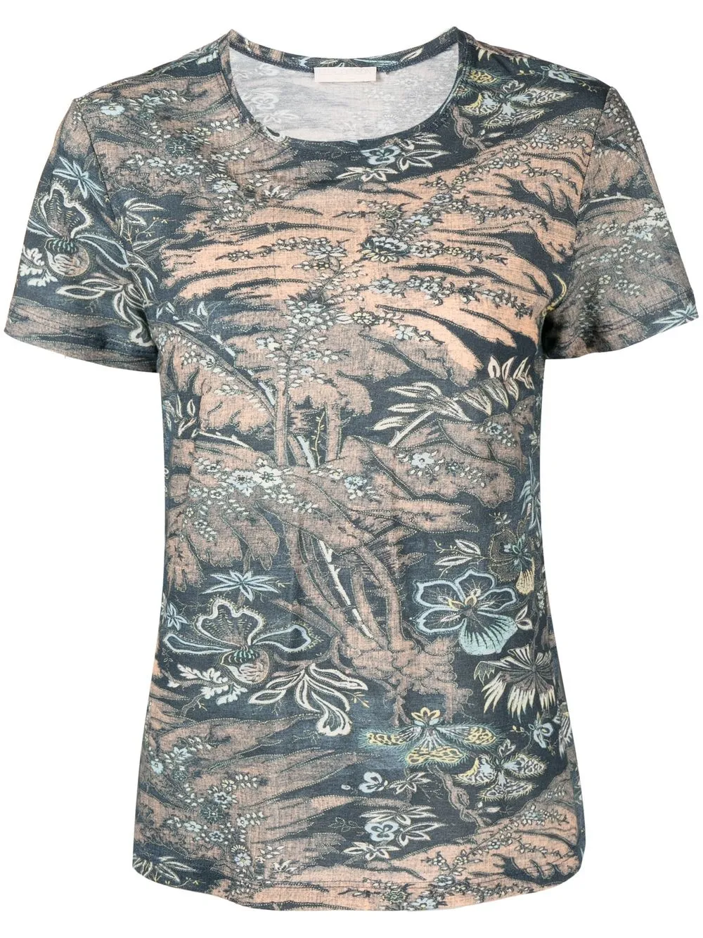 

Ulla Johnson playera con estampado floral - Verde