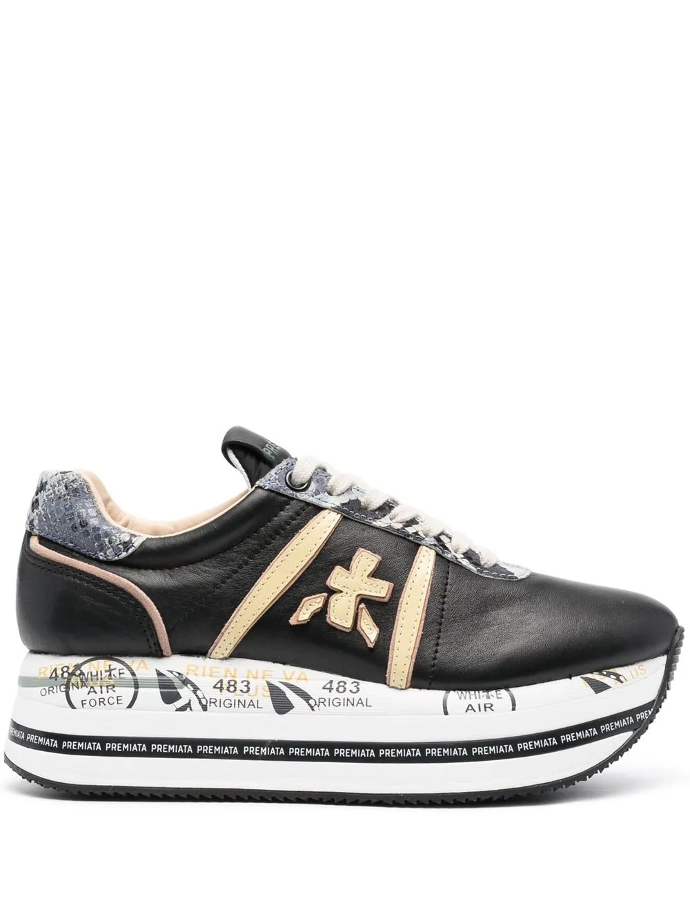 Premiata Beth Platform Sneakers - Farfetch