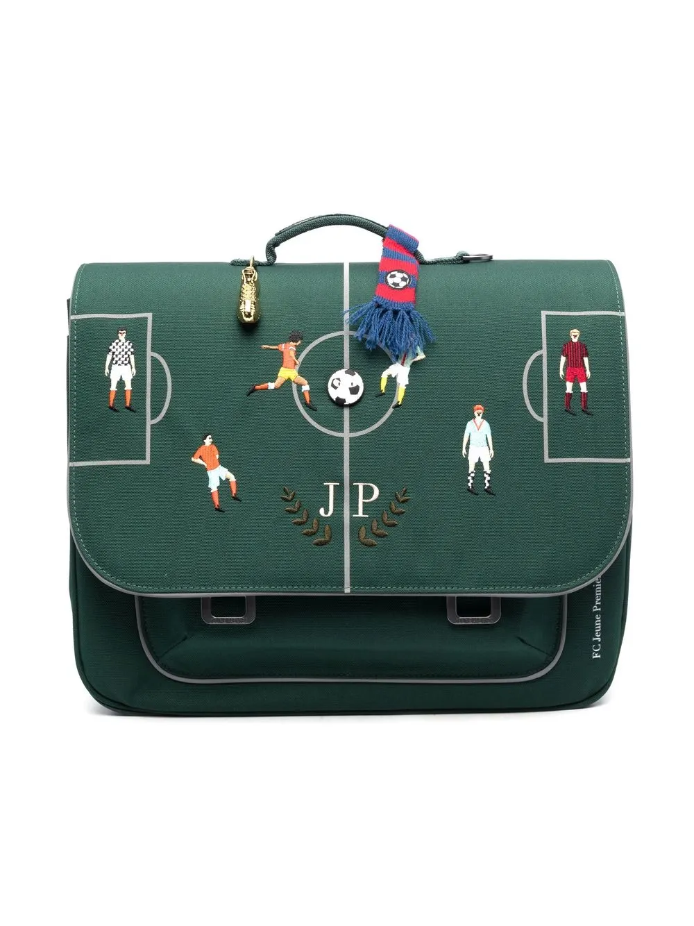 

Jeune Premier mochila con bordado de fútbol - Verde
