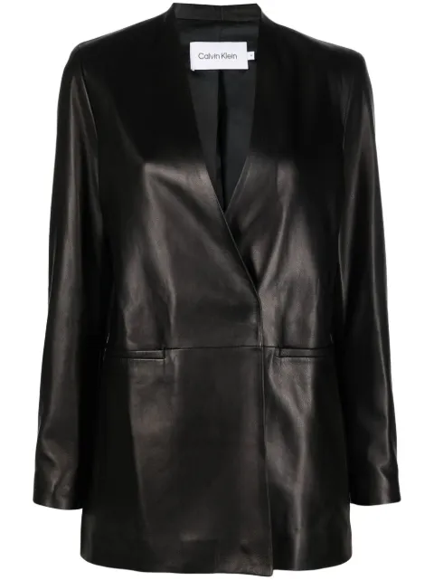 Calvin Klein Leather Jackets for Women 