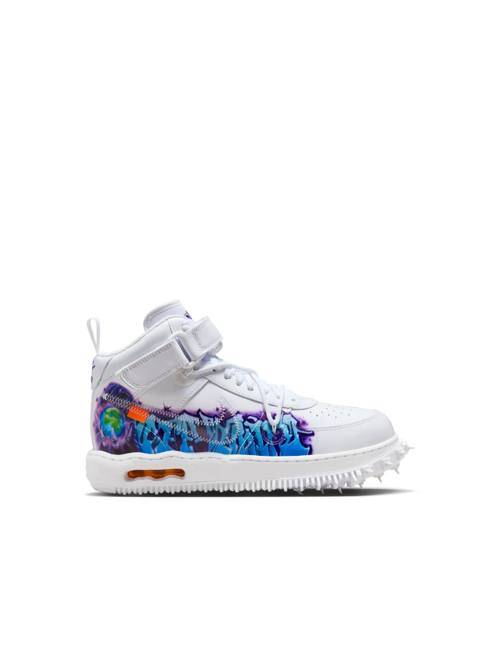 haspel opwinding Optimistisch Nike AF1 Mid Graffiti c/o Off-White™ in white | Off-White™ Official US