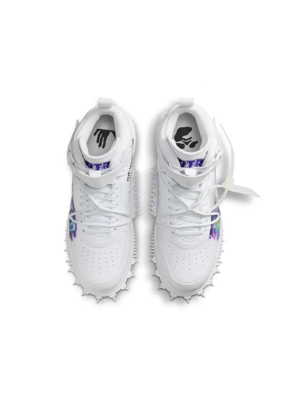 Nike AF1 Mid Graffiti c/o Off-White™ in white | Off-White™ Official BA