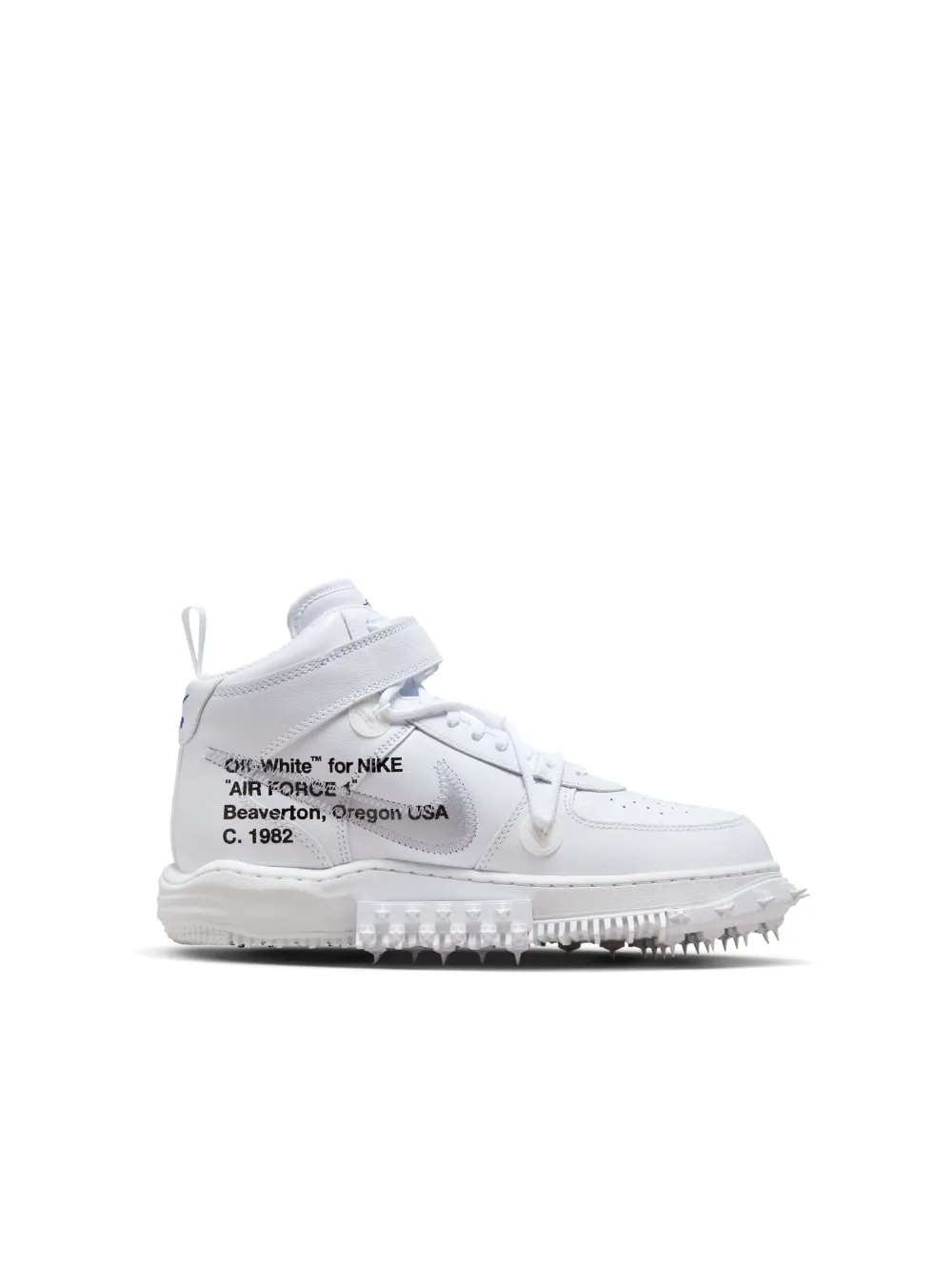 haspel opwinding Optimistisch Nike AF1 Mid Graffiti c/o Off-White™ in white | Off-White™ Official US