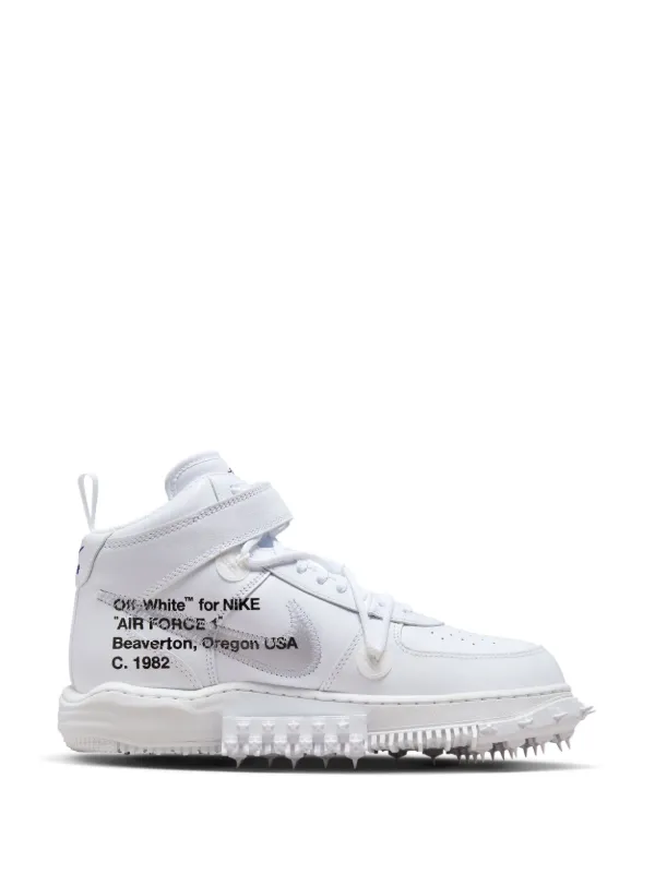 スニーカー型ミッドカットOff-White × Nike Air Force 1