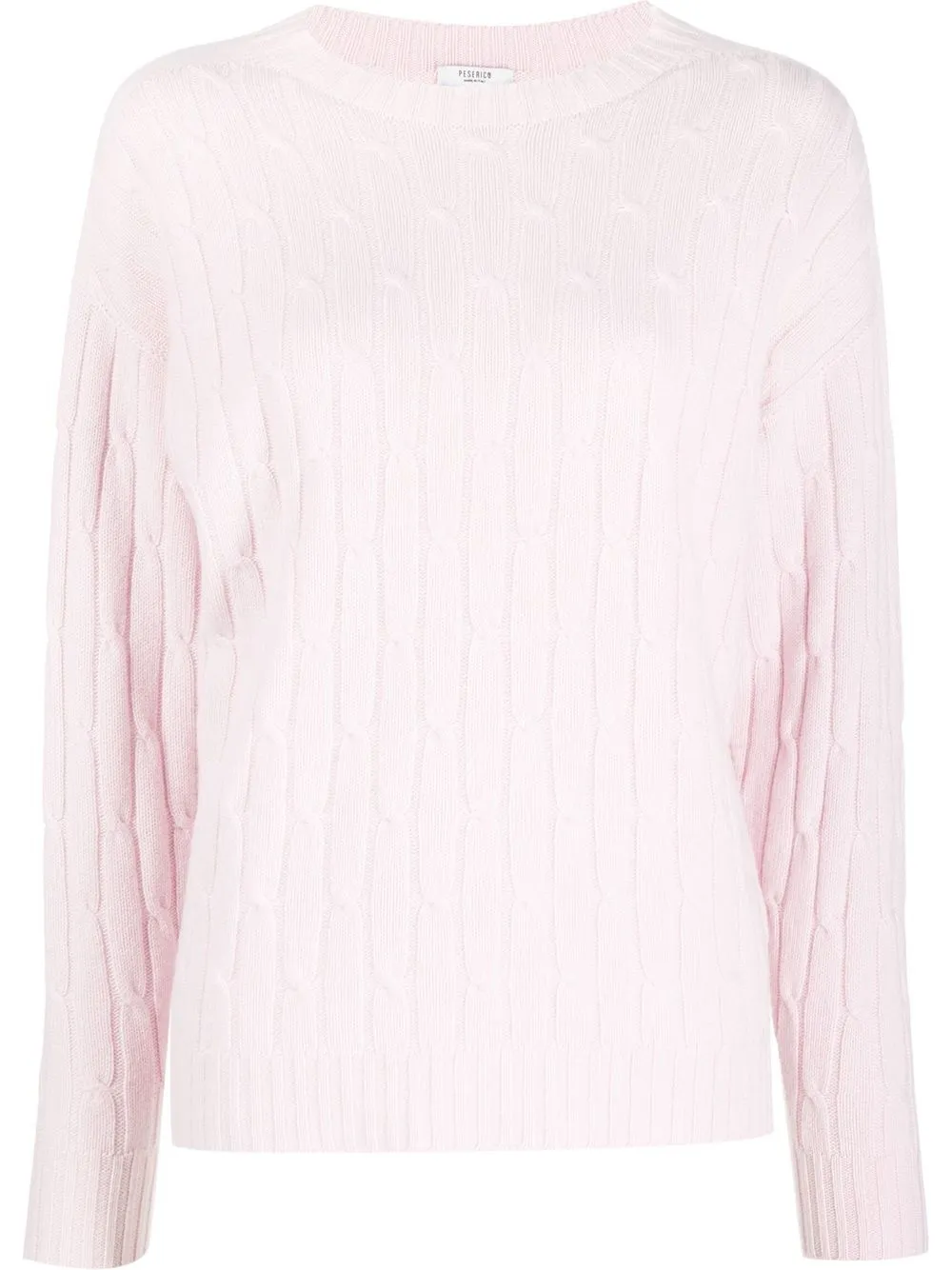 

Peserico ribbed wool-blend jumper - Pink