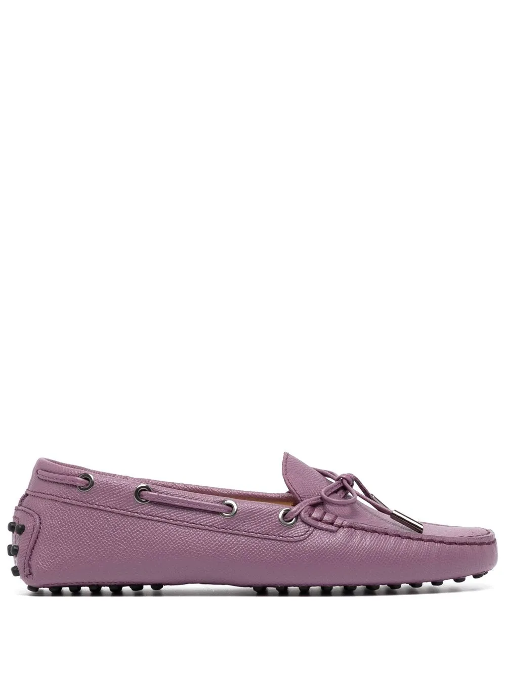 

Tod's front tie-fastening loafers - Purple