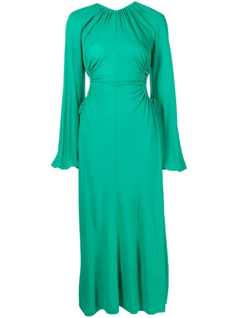 cut-out detail midi dress