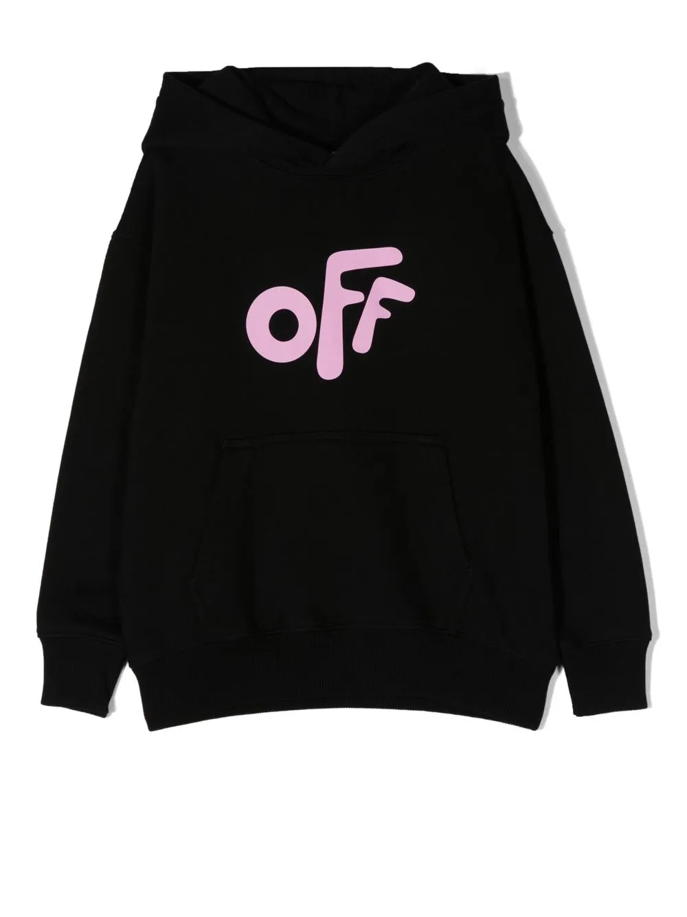 

Off-White Kids hoodie con logo estampado - Negro