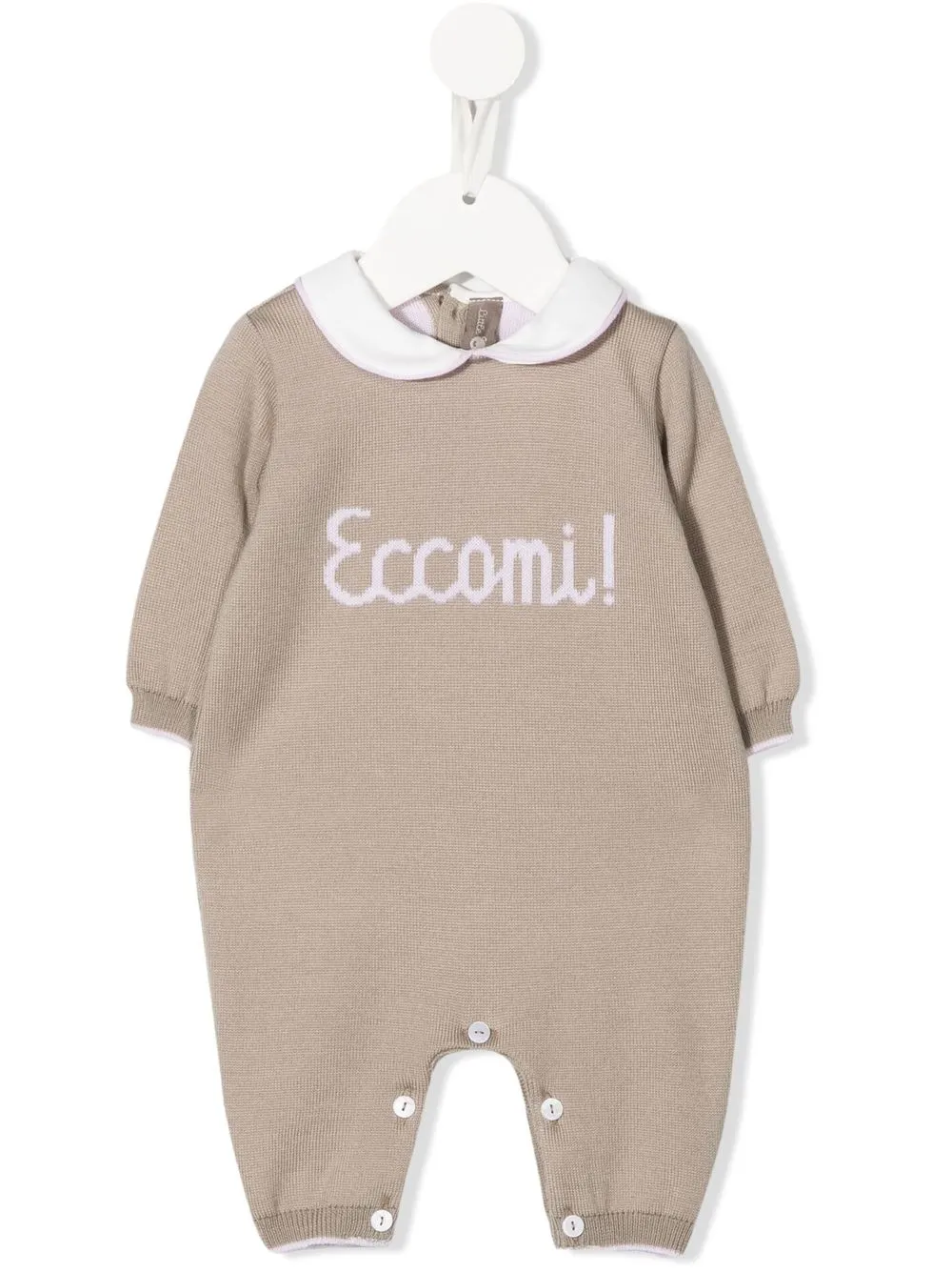 

Little Bear romper 'Eccomi!' - Neutro