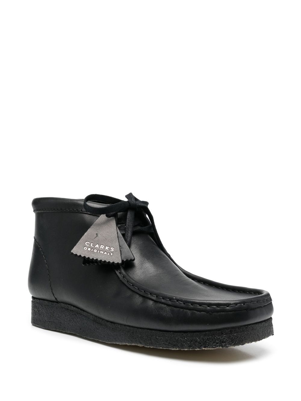 Clarks Originals lace-up logo-tag Ankle Boots - Farfetch