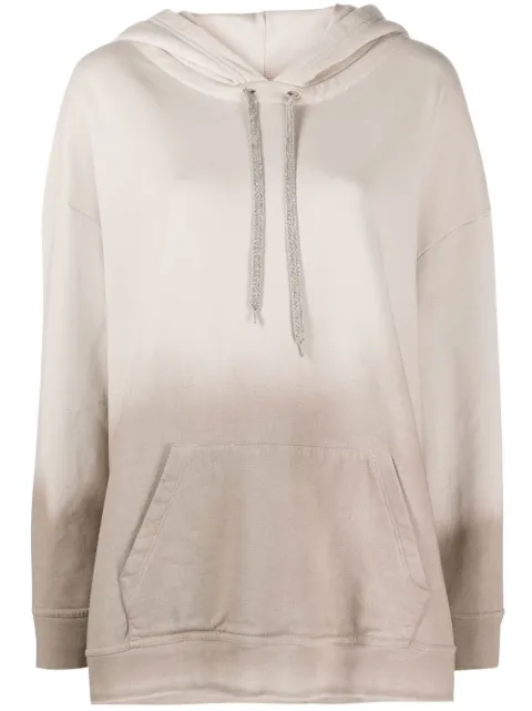 gradient-effect hoodie