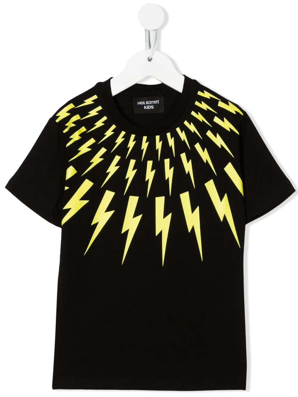 

Neil Barrett Kids playera con estampado de rayo - Negro